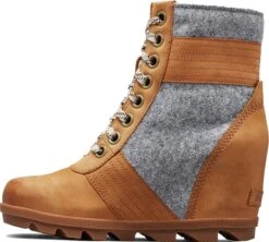 Sorel Lexie Wedge Boots - Women's|-|Bottes Compensées Lexie - Femme -Sorel Sales Store SRL 1877171 7E 7ESide 20Camel 20Brown