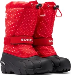 Sorel Flurry Print Boots - Little Kids|-|Bottes à Imprimés Flurry - Petit Enfant -Sorel Sales Store SRL 1888092 7E 7EFront 20Cherrybomb 20 20Black 967151e7 ca32 4ca7 9ca7 ff298fd238e9