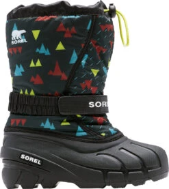 Sorel Flurry Print Boots - Big Kids|-|Bottes à Imprimé Flurry - Grand Enfant
