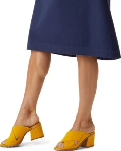 Sorel Nadia™ Mule Sandals - Women's|-|Sandales Nadia™ Mule - Femme -Sorel Sales Store SRL 1891781 7E 7EModel 20Golden 20Yellow