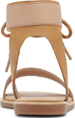 Sorel Ella™ Ankle Lace Sandals - Women's|-|Sandales Ella™ Ankle Lace - Femme -Sorel Sales Store SRL 1891821 7E 7EBack 20Honest 20Beige