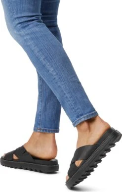 Sorel Roaming™ Criss Cross Sandals - Women's|-|Sandales Roaming™ Criss Cross - Femme -Sorel Sales Store SRL 1892291 7E 7EModel 20Black