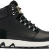 Sorel Mac Hill Mid Leather Waterproof Boot - Men's|-|Bottes Imperméables En Cuir Mi-haute Mac Hill - Homme -Sorel Sales Store SRL 1915541 7EBlack