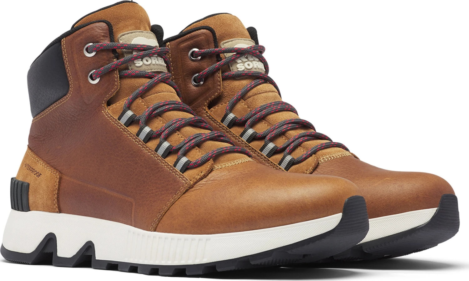 Sorel Mac Hill Mid Leather Waterproof Boot - Men's|-|Bottes Imperméables En Cuir Mi-haute Mac Hill - Homme 4 Sorel Mac Hill Mid Leather Waterproof Boot - Men's|-|Bottes Imperméables En Cuir Mi-haute Mac Hill - Homme - Image 2