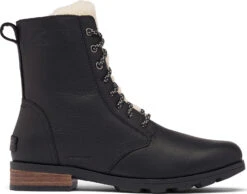 Sorel Emelie Short Lace Cozy Boot - Women's|-|Bottes Courtes à Lacets Courtes Emelie - Femme -Sorel Sales Store SRL 1915601 7E 7ESide2 20Black c5a6588e f1e2 47c4 8d82 bc82731fbb80
