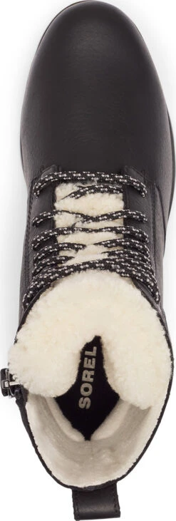 Sorel Emelie Short Lace Cozy Boot - Women's|-|Bottes Courtes à Lacets Courtes Emelie - Femme -Sorel Sales Store SRL 1915601 7E 7ETop 20Black