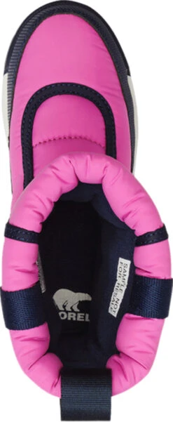 Sorel Whitney II Puffy Mid Slip-On Boots - Little Kids|-|Bottes Sans Lacets Whitney II Puffy Mid - Petit Enfant -Sorel Sales Store SRL 1916582 7E 7ETop 20Bright 20Lavender 20 20Collegiate 20Navy