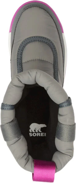 Sorel Whitney II Puffy Mid Slip-On Boots - Little Kids|-|Bottes Sans Lacets Whitney II Puffy Mid - Petit Enfant -Sorel Sales Store SRL 1916582 7E 7ETop 20Quarry 20 20Grill