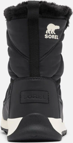 Sorel Whitney II Short Lace & Faux Fur Cuff Short Boots - Women's|-|Bottines à Lacets & Manchette En Fausse Fourrure Whitney II - Femme -Sorel Sales Store SRL 1916841 7E 7EDetail2 20Black