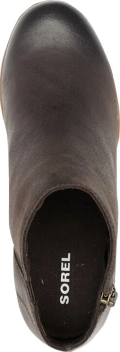 Sorel Joan Of Arctic Wedge II Zip Bootie - Women's|-|Bottine Glissière Wedge II De Joan Of Arctic - Femme -Sorel Sales Store SRL 1920921 7E 7ETop 20Blackened 20Brown