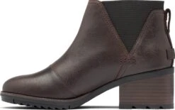 Sorel Cate Chelsea Boots - Women's|-|Bottes Cate Chelsea - Femme -Sorel Sales Store SRL 1921501 7E 7ESide 20Blackened 20Brown