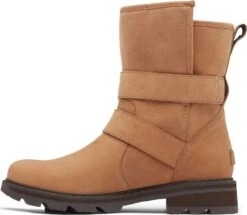 Sorel Lennox Moto Cozy Boot - Women's|-|Bottes à Douillett Lennox Moto - Femme -Sorel Sales Store SRL 1929881 7E 7ESide1 20Velvet 20Tan