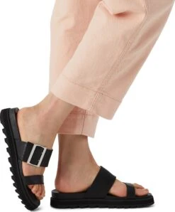 Sorel Roaming™ Slide - Women's|-|Sandales Roaming™ - Femme -Sorel Sales Store SRL 1936561 7E 7EDetail6 20Black