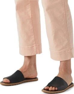 Sorel Ella™ Ll Block Slide - Women's|-|Sandales Ella™ Ll Block - Femme -Sorel Sales Store SRL 1936681 7E 7EFront2 20Black