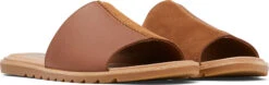 Sorel Ella™ Ll Block Slide - Women's|-|Sandales Ella™ Ll Block - Femme -Sorel Sales Store SRL 1936681 7E 7EFront 20Velvet 20Tan
