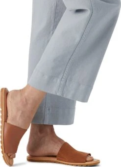 Sorel Ella™ Ll Block Slide - Women's|-|Sandales Ella™ Ll Block - Femme -Sorel Sales Store SRL 1936681 7E 7ESide2 20Velvet 20Tan