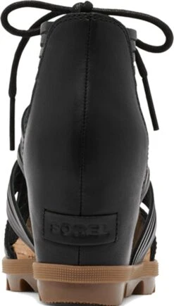 Sorel Joanie II Lace Huarache Wedge Sandals - Women's|-|Sandales Compensées Joanie II Huarache Lace - Femme -Sorel Sales Store SRL 1937911 7E 7EBack 20Black