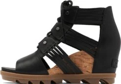 Sorel Joanie II Lace Huarache Wedge Sandals - Women's|-|Sandales Compensées Joanie II Huarache Lace - Femme -Sorel Sales Store SRL 1937911 7E 7ESide 20Black