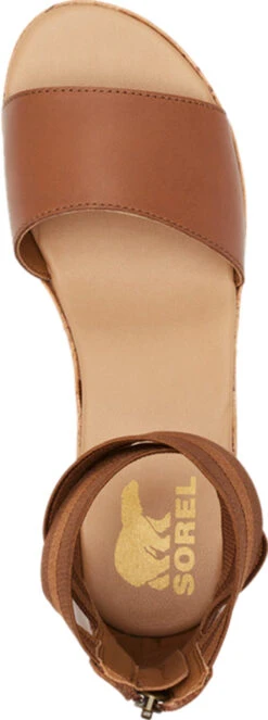 Sorel Cameron Flatform Ankle Strap Wedge Sandals - Women's|-|Sandales Compensées Bride à Cheville Plateforme Cameron - Femme -Sorel Sales Store SRL 1943451 7E 7ETop 20Velvet 20Tan 9e70698a ebdb 438c b274 feff0b8f3ccd