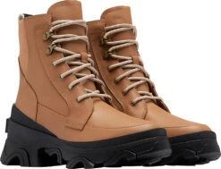 Sorel Brex™ Waterproof Lace Boots - Women's|-|Bottes Imperméables à Lacets Brex™ - Femme -Sorel Sales Store SRL 1951211 7E 7EFront 20Tawny 20Buff 20 20Black