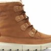 Sorel Explorer II Joan Faux Fur Waterproof Boots - Women's|-|Bottes Imperméables En Fausse Fourrure Explorer II Joan - Femme -Sorel Sales Store SRL 1959371 7EVelvet 20Tan 20 20Fawn