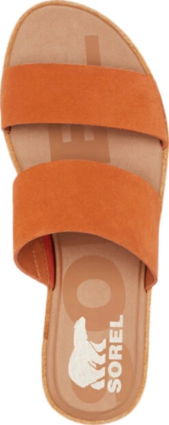 Sorel Ella™ II Slide Sandal - Women's|-|Sandale à Enfiler Ella™ II - Femme -Sorel Sales Store SRL 1972721 7E 7ETop 20Desert 20Sun 20 20Chalk