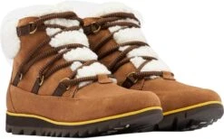 Sorel Harlow Lace Cozy Bootie - Women’s|-|Bottillon Lacé Douillet Harlow - Femme -Sorel Sales Store SRL 1977351 7E 7EDetail1 20Velvet 20Tan 20 20Blackened 20Brown