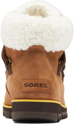 Sorel Harlow Lace Cozy Bootie - Women’s|-|Bottillon Lacé Douillet Harlow - Femme -Sorel Sales Store SRL 1977351 7E 7EDetail6 20Velvet 20Tan 20 20Blackened 20Brown