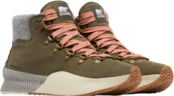 Sorel Out N About III Conquest Waterproof Boot - Women's|-|Bottes Imperméables Out N About III Conquest - Femme -Sorel Sales Store SRL 1978811 7E 7EFront 20Stone 20Green 20 20Paradox 20Pink