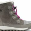 Sorel Whitney II Joan Lace Waterproof Boots - Big Kids|-|Bottes Imperméables à Lacets Whitney II Joan - Grand Enfant -Sorel Sales Store SRL 1979171 7EQuarry 20 20Bright 20Lavender
