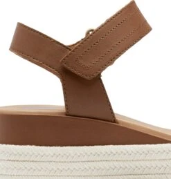 Sorel Cameron Flatform Wedge Sandals - Women's|-|Sandales Compensées à Plateforme Cameron - Femme -Sorel Sales Store SRL 1999471 7E 7EDetail 20Velvet 20Tan 20 20Chalk