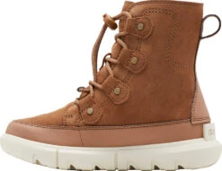Youth Sorel Explorer™ Lace Waterproof - Big Kids|-|Bottes Imperméables à Lacets Sorel Explorer™ - Grand Enfant -Sorel Sales Store SRL 2020621 7E 7ESide 20Velvet 20Tan 20 20Chalk