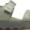 Sorel Viibe Sandals - Women's|-|Sandales Viibe - Femme -Sorel Sales Store SRL 2030511 7ESafari 20 20Stone 20Green