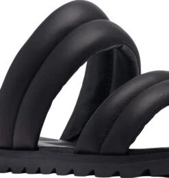 Sorel Ella II Puff Slide Sandals - Women's|-|Sandales à Enfiler Bouffant Ella II - Femme 23 Sorel Ella II Puff Slide Sandals - Women's|-|Sandales à Enfiler Bouffant Ella II - Femme -Sorel Sales Store SRL 2030551 7E 7EDetail 20Black 20 20Sea 20Salt