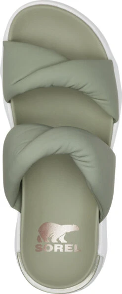 Sorel Viibe Twist Slide Sandals - Women's|-|Sandales à Enfiler Twist Viibe - Femme 38 Sorel Viibe Twist Slide Sandals - Women's|-|Sandales à Enfiler Twist Viibe - Femme -Sorel Sales Store SRL 2039961 7E 7ETop 20Safari 20 20Stone 20Green