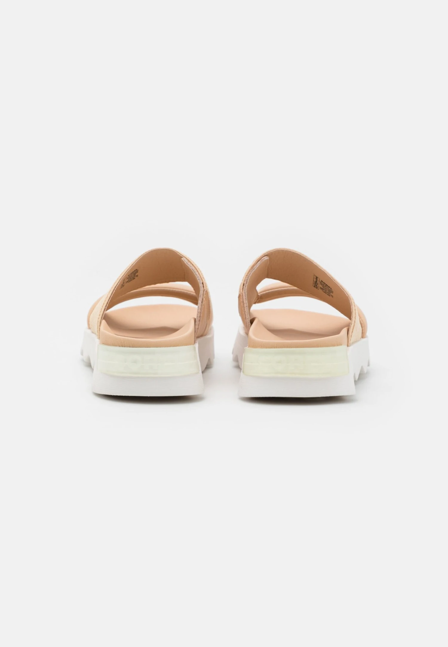 Sorel Viibe Slide - Heeled Mules - Nova Sand/Sea Salt 6 Sorel Viibe Slide - Heeled Mules - Nova Sand/Sea Salt - Image 4