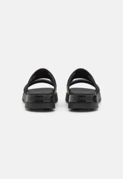 Sorel Viibe Slide - Heeled Mules - Black -Sorel Sales Store d066825f5cb2451696fbae03fa66de50