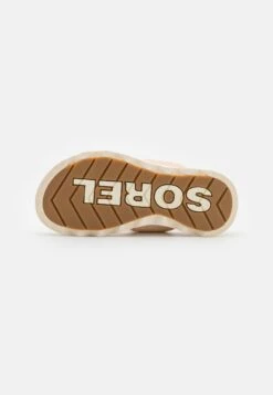 Sorel Viibe Twist Slide - Mules - Nova Sand/Chalk -Sorel Sales Store f89942a760134a86afeb14ad23a7b18d